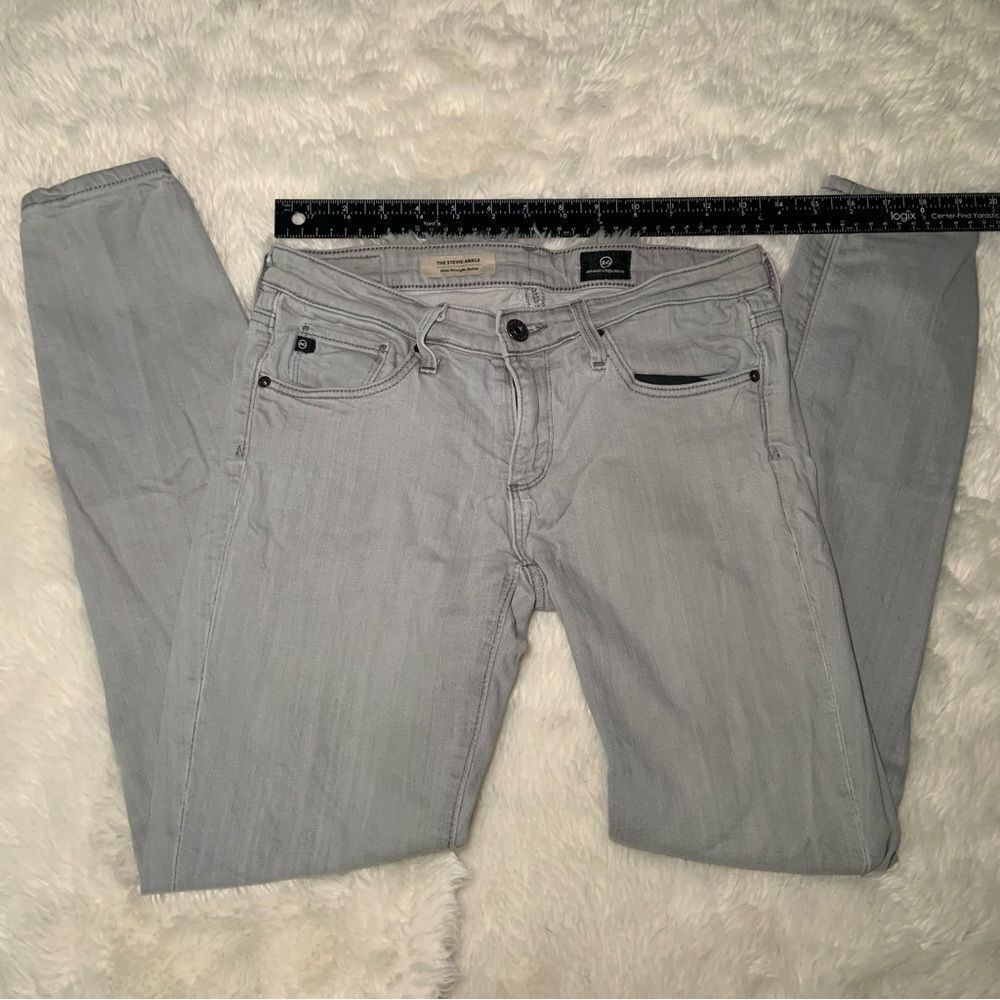 Sz 26R AG Adriano Goldschmied the Stevie Grey Jeans